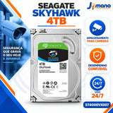 Hd Seagate Skyhawk 4 Tb Para Gravação Branco