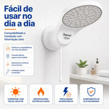 Chuveiro Ducha Eletrônica Moment 7500W 220V 7.5 kW Zagonel