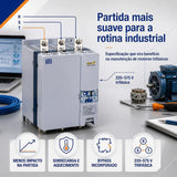 Chave Soft Starter SSW070 255A 220–575V Trifásico Industrial WEG