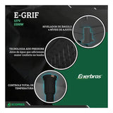 Chuveiro Eletrônico Enerbras E-GRIFF Branco 220V 7800W com Controle Eletrônico de Temperatura