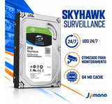 HD Seagate SkyHawk 2TB 3,5" SATA III para DVR e NVR – ST2000VX017