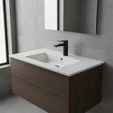 Misturador Monocomando para Lavatório Lorenzetti Loren Shape 2875 B46 Black Fosco Água Quente e Fria