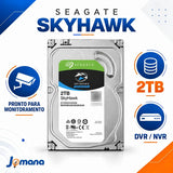 HD Seagate SkyHawk 2TB 3,5" SATA III para DVR e NVR – ST2000VX017