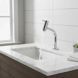 Torneira para Banheiro Lorenzetti Swan 1192 C42 Cromada de Mesa – Bica Baixa 1/4 de Volta