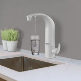 Torneira de Mesa Acqua Due com Purificador de Água Branco LORENZETTI