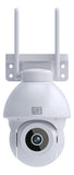 Câmera Externa Wi-Fi WEG Home Dome 3MP Night Color Branca – IP65 | Áudio Bidirecional | Visão Noturna Colorida