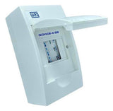 Quadro De Distribuição De Sobrepor Weg 4 Disjuntores Branco