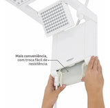 CHUVEIRO ELETRÔNICO LORENZETTI ACQUA DUO ULTRA BRANCO 220V 7800W | PRESS PLUS E 2 TIPOS DE JATO