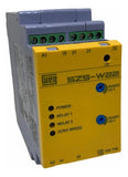 Relé de Segurança Monitor de Velocidade Zero WEG SZS-W/22 220Vca – PLd SIL2 IP20 para NR12
