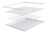 Painel LED Sobrepor 24W 6500K Lux Quadrado Bivolt Branco Taschibra
