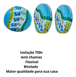 Cabo Flexível Unipolar SIL 16 mm² Azul 450/750V 100% Cobre Antichama – SIL Fios e Cabos Elétricos