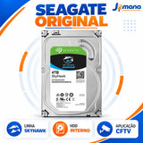 Hd Seagate Skyhawk 4 Tb Para Gravação Branco