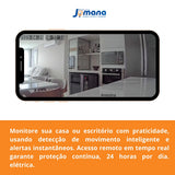 Câmera Wi-Fi WEG Home PTZ 360° Full HD 2MP Branca – Áudio Bidirecional | Visão Noturna | Detecção de Movimento
