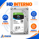Hd Seagate Skyhawk 4 Tb Para Gravação Branco