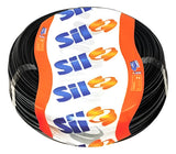 Cabo Flexível Preto 6 mm 100m 750V Antichama Sil