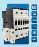Contator Tripolar WEG CWM50 50A 220V 1NA+1NF – Alta Performance – CWM50-11-30V26