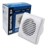 Exaustor para Banheiro Ventisol EXB 150 150mm 220V 22W Branco – Alta Vazão 186m³/h