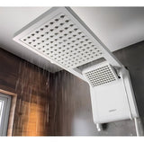 Chuveiro Elétrico De Parede Lorenzetti Acqua Ultra Duo 7,8kw Cor Branco 220v 7.8 Kw