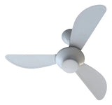 Ventilador de Teto Ventisol Mistral Inverter LED 18W 96cm Bivolt 127/220V 3 Pás Branco com Controle Remoto Ref. 14225