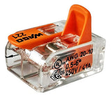 Kit 10 Conectores 221-612 Emenda 2 Fios 6mm² Wago