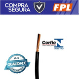 Cabo Flexível 2,5 mm Preto Corfio com 100 m