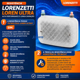 Resistência Loren Ultra para Linha Acqua Ultra 220V 7800W – Lorenzetti (Ref: 3065-B)