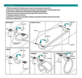 Kit Acessórios Banheiro Lorenzetti Attic Quadra 5 Peças Branco 2000 F24 Fixação Parede