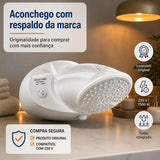 Ducha Eletrônica Lorenzetti Top Jet Turbo 220V 7500W Branca – Chuveiro com Pressurizador Integrado