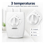 Aquecedor Elétrico Lorenzetti Versátil Branco 220V 5500W para Torneiras, Misturadores e Monocomandos