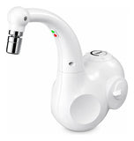 Torneira Eletrônica Zagonel Lumen Branca 220V 5500W para Cozinha com Bica Móvel