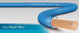Cabo Flexível SIL FlexSil 1x10mm² Azul 100 Metros 450/750V Antichama em Rolo