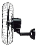 Ventilador de Parede Ventisol 60cm New Black Turbo Oscilante – 127V – Grade