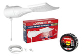 Kit Chuveiro Loren Shower Ultra Eletrônico 220V 7500W + Fita Isolante 20m Lorenzetti
