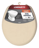 ASSENTO SANITÁRIO LORENZETTI DURATTI OVAL UNIVERSAL BEGE – POLIPROPILENO