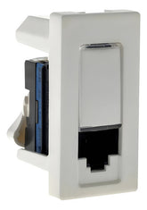 Módulo Tomada Rj45 Cat6 1 Posto Autodecapável Pial Plus+