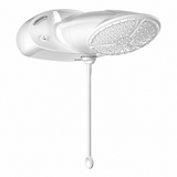 Ducha Eletrônica Lorenzetti Top Jet Turbo 220V 7500W Branca – Chuveiro com Pressurizador Integrado