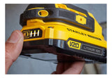 Kit Parafusadeira Furadeira Fatmax Impacto com 2 Baterias 2Ah Amarelo Stanley