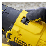 Kit Parafusadeira Furadeira Fatmax Impacto com 2 Baterias 2Ah Amarelo Stanley