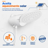 Chuveiro Lorenzetti Loren Comfort Eletrônico 220V 6800W Branco