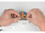 Conector Wago 221-413 3 Vias Kit 20 Peças - Compacto para emenda