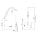 Misturador Monocomando Cozinha 2257 B277 Bica Flexível Lorenzetti