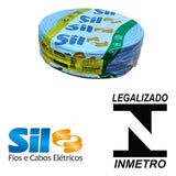 Cabo Flexível 4mm2 Azul 750V Antichamas 100m SIL