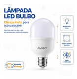 Lâmpada LED Bulbo HP Avant 50W 6500K E27 Bivolt Branco Frio