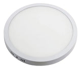 Painel LED Sobrepor Redondo Avant 12W 4000K Bivolt 127/220V Branco – Alumínio – Luz Neutra