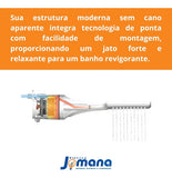 Kit Chuveiro Loren Shower Ultra Eletrônico 220V 7500W + Fita Isolante 20m Lorenzetti
