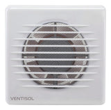 Exaustor para Banheiro Ventisol EXB 150 150mm 220V 22W Branco – Alta Vazão 186m³/h
