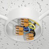 Conector Wago 221-413 3 Vias Kit 20 Peças - Compacto para emenda