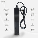 Filtro De Linha Protetor De Surto Dps Iclamper Energ 5 Tom Preto 127/220v