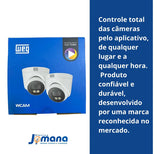 Câmera IP Dome WEG Full HD 2MP 2.8mm Night Color PoE IP-H022-D31