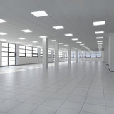 Kit 10 Plafon LED 24W 30x30 6500K Bivolt Branco Frio Avant